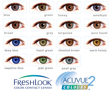 colored prescription contacts